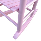 ZNTS Children's rocking light pink chair- Indoor or Outdoor -Suitable for kids-Durable 98976983