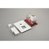 Shower System with Shower Head, Hand Shower, Slide Bar, Bodysprays, Shower Arm, Hose, Valve Trim, W2287141344