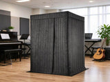 Portable Vocal Booth 6.56 ft, Professional Echo-Free Recording Studio for Singing, Voiceover & 85640589