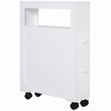 Bathroom Side Storage Cabinet - White 06312273
