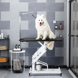 ZNTS Hydraulic Dog Pet Grooming Table Heavy Duty Big Size Z-Lift Pet Grooming Table 38948462