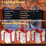 Christmas Light Gift Boxes Set - 3 Sizes 8 Modes LED String Lights with Remote 73734307
