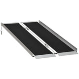 ZNTS 5' Steps Ramp,Portable Wheelchair Ramp,Carpeted Foldable Handicap Ramp 37652982