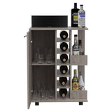 Tennessee Bar Cart, One Cabinet With Division, Six Cubbies For Liquor, Two Shelves B128P176146