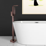 ZNTS Freestanding Bathtub Faucet with Hand Shower W1533125178