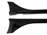Side Skirts Extension Panel Lip fit for Honda Civic MC FE180JDM 22-2025 Gloss Black 67049404