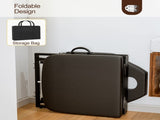 Portable Tattoo Chair for Client 72inch, Mobile Massage Table Foldable with Storage Bag, Black 40992098