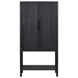 U_STYLE Sophisticated Oak Veneer Cabinet with multiple storage functions,Suitable for N711P210122B