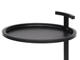 Portable Metal Round C-Table & End Table 12"D x 23.5"H 24089642