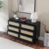 ZNTS Drawer bedroom wooden antique TV cabinet bedroom living room corridor storage 87673909