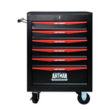 Rolling Metal Tool Chest with 6 Drawers, 20" 6-Drawer Tool Chest Cabinet with Ball Bearing Drawer W1102P245233