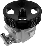 Power Steering Pump w/ Pulley 8603618 36000748 36000899 Replacement for Volvo XC90 V8 4.4L 2005-2011 08233237