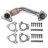 Bolt-on Passenger Side Up Pipe with Bolts & Gaskets Fit for Chevy Silverado GMC Sierra 2500 HD 3500 67694161