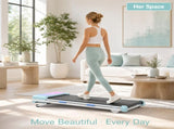 Walking Pad Treadmill 15% Auto Incline, Under Desk Treadmill 80211595