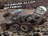 2026 2 Batteries 112 Rock Crawler Rechargeable Off Road Truck 4WD , Metal Shell LED Headlights RC 63826571