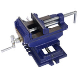 Cross slide vise, Drill Press Vise 5inch,drill press metal milling 2 way X-Y ,benchtop wood working W46539908