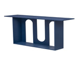 Modern and Curved Design Ash Veneer Console Table with Shelf,Suitable for Entryway,Hallway N711P241287V