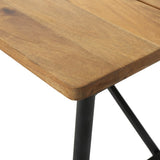 OCALA INDUSTRIAL WOOD METAL COFFEE TABLE 60729.00