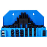 58Pc T-Slot Clamping Kit Mill Machinist Set With T-slot cleaner and Tightening Wrench W465P215023