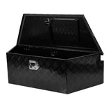 39 Inch Aluminum Utility Trailer Tongue Tool Box 5 Bar Tread Trailer Tongue Box Waterproof Under W1239125504