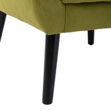 Modern Soft Velvet Material Ergonomics Accent Chair Living Room Chair Bedroom Chair Home Chair With W676P313947