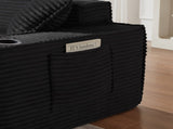 3Seater Sofa Boneless Couches,No Assembly Needed, Modern Sofa for Compact Living Rooms, Apartments, W2339P481752