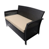 ST LUCIA 4PC SOFA SET 54675.00BRN