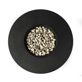 32" Propane Gas Fire Pit Table, 50000 BTU Round Steel Fire Pit for Outside Patio Deck Garden 60018684