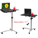 ZNTS Home Use Multifunctional Lifting Computer Desk Black 08659698