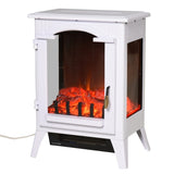 750W / 1500W 23" Electric Fireplace-White 26705569