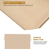 Outdoor canopy sunshade, sunshade cloth replacement 95991465