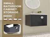 24 Inch Bathroom Vanity with Sink, For Small Bathroom, Bathroom Vanity with Soft Close Door W999P146017