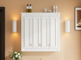 35'' x 28'' Medicine Cabinet, Wall Mounted Bathroom Storage Cabinet, Modern Bathroom Wall Cabinet N710P496235K