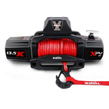 X-BULL Electric Winch XPV 13500 LBS 12V Synthetic Red Rope New Arrival Jeep Towing Truck 4WD W121860285