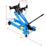 ZNTS Hydraulic transmission service jack,flloor jack 1 ton capacity 2200lb,low profile W46542645