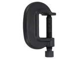4" Industrial C-Clamp 20000lb Capacity Square Head Black Oxide Finish New 53573652