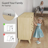 Wood Storage Chest of Drawers 31432130