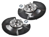 Pair LeftRight Steering Knuckle & Hub Bearing Fit for Honda Civic Si 2006-2011 L4 2.0L 26716258
