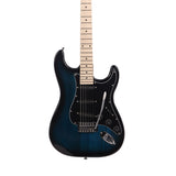 ZNTS GST Stylish Electric Guitar Kit with Black Pickguard Dark Blue 58863012