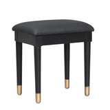 Modern Makeup Vanity Desk Drawers, Cabinet & Charging Port, Space-saving Dressing Table Set N844P285187B