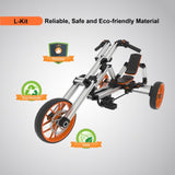 KidRock Buildable Kit 20 in 1 Kids Go Kart Set, Suitable for 1 to 8 Years Old, Two Bike, Three ET297823LKT