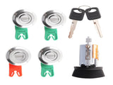 Ignition Lock Cylinder Door Lock Set & 2 Keys fit for Ford E150 E250 E350 1997-2020 00241043