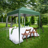 ZNTS 2 x 2m Practical Waterproof Right-Angle Folding Tent Green 88159564