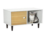 Wooden Cat House 76065634