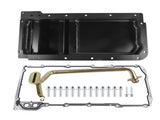 Rear Sump Oil Pan Kit Black Fit for Chevrolet Small Block V8 GEN. III/IV GM LS LS1 LS2 49038420