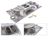 Dual Plane Vortec Air Gap Intake Manifold Fits for Small Block Chevy SBC 350 1996-up 32603575