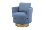 ZNTS Teddy Swivel Barrel Chair, Swivel Accent Chairs Armchair for Living Room, Reading Chairs for Bedroom W1361114595