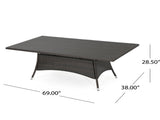 CORSICA RECT DINING TABLE N767P360874B