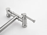 Wall mounted Filler Faucet, Modern Brass Filler Two-Attachment Wall Mount Folding Kitchen 43078982