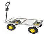 3-in-1 Oversized Steel Garden , 880lbs Pullable Mesh Metal Garden, All-Terrain Utility W2932P439430